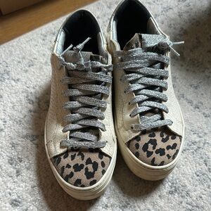 Leopard Print Women's Sneakers